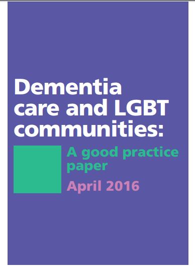 Open Dementia care and LGBT communities: A good practice paper